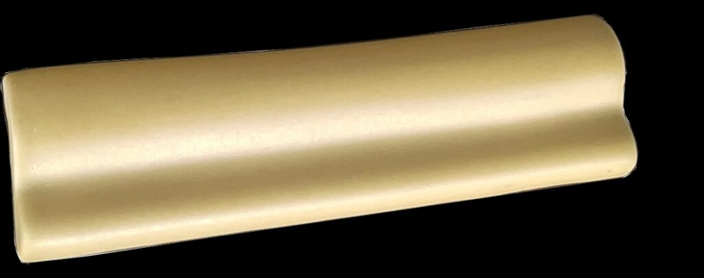 Gold Chair Rail 5 3/4″ Porcelain