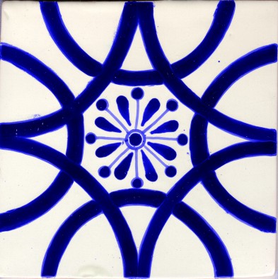 Classic 10 4″ Talavera Clay Tile