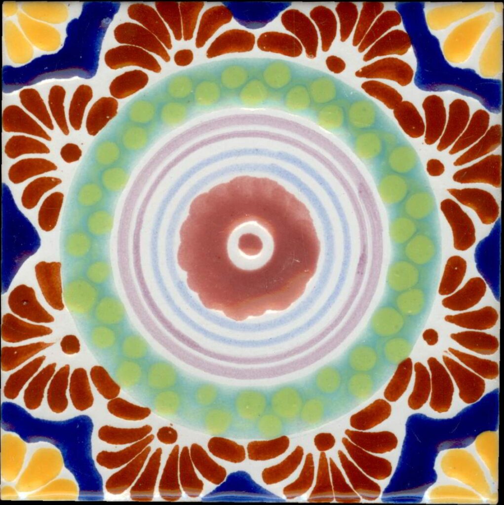 Baroque 4, 3 3/4″ Porcelain Tile
