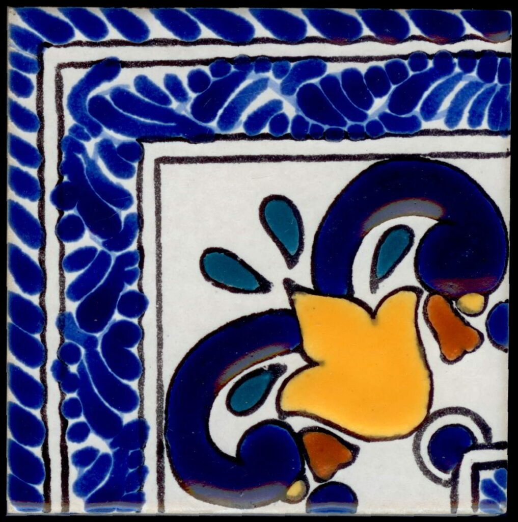 Baroque 7, 3 3/4″ CornerPorcelain Tile