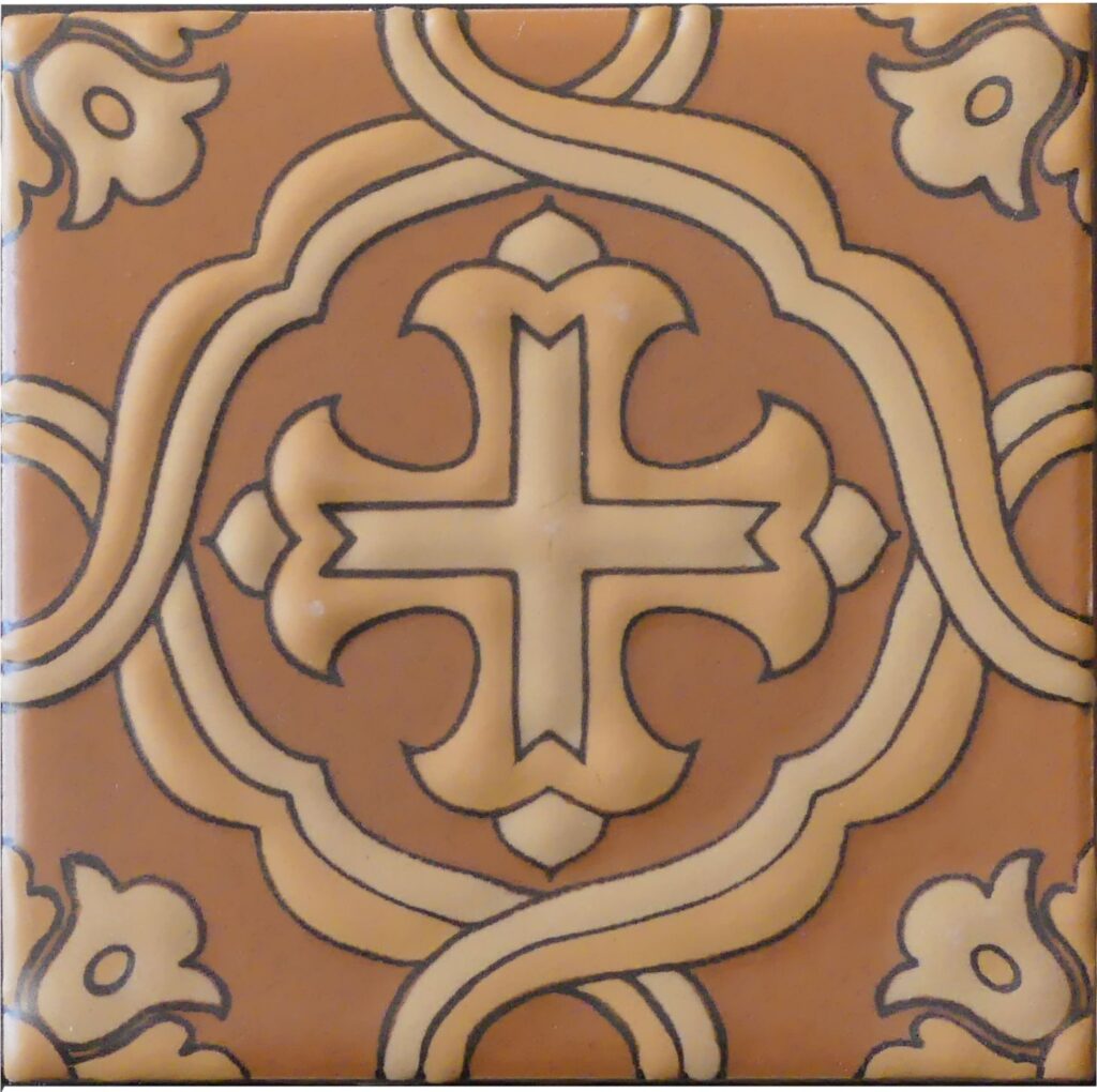 Santa Cruz Terra Cotta 3 3/4″ Porcelain Tile