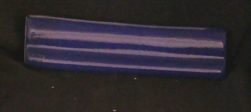 Porcelain Chair Rail Cobalt
